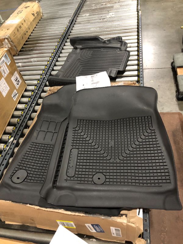 Photo 2 of  Front and 2nd Seat Floor Liners - Black  Fits Toyota tundra unknown years 