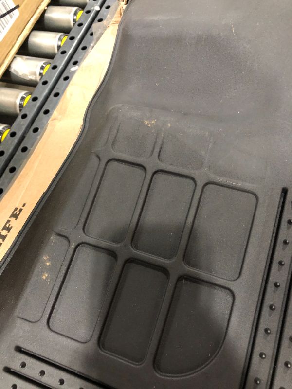 Photo 4 of  Front and 2nd Seat Floor Liners - Black  Fits Toyota tundra unknown years 