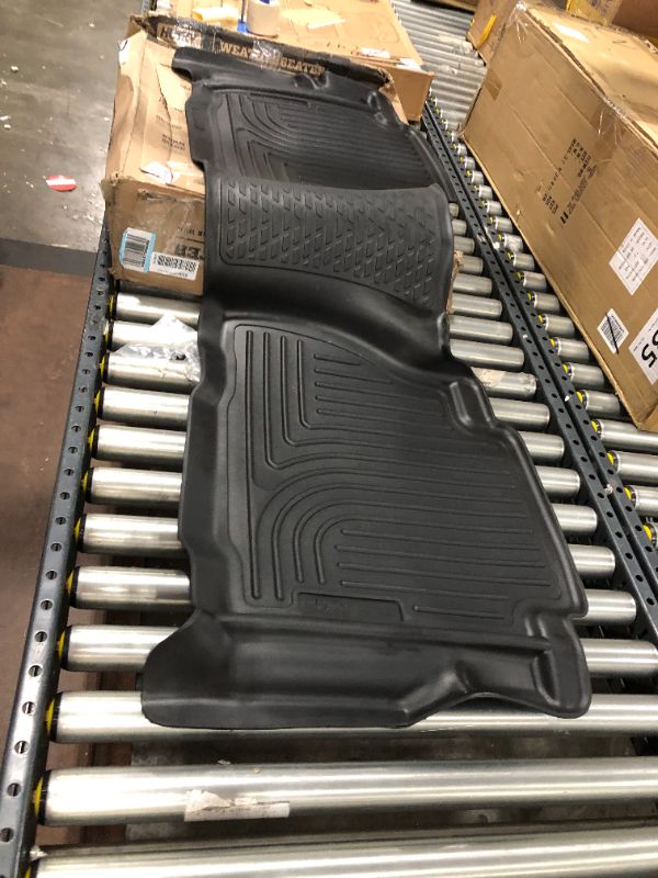 Photo 3 of  Front and 2nd Seat Floor Liners - Black  Fits Toyota tundra unknown years 