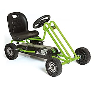 Photo 1 of Hauck Lightning - Pedal Go Kart | Pedal Car | Ride On Toys For Boys & Girls With Ergonomic Adjustable Seat & Sharp Handling - Race Green