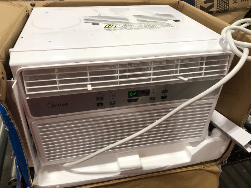 Photo 2 of MIDEA EasyCool Window Air Conditioner - Cooling, Dehumidifier, Fan with remote control - 8, 000 BTU, Rooms up to 350 Sq. Ft