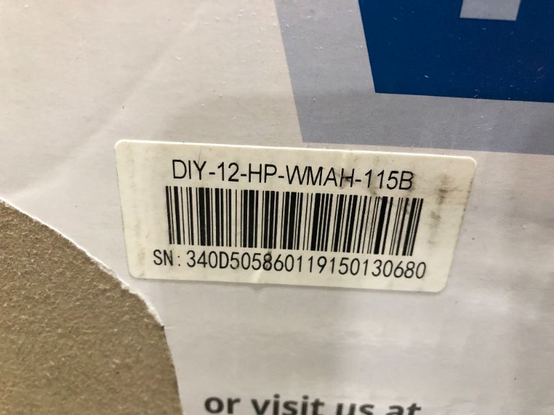 Photo 4 of 12k BTU MrCool DIY Ductless Wall Mounted Air Handler - 3rd Generation, BOX 2 OF 2 ONLY, MISSING OTHER BOX IN SET