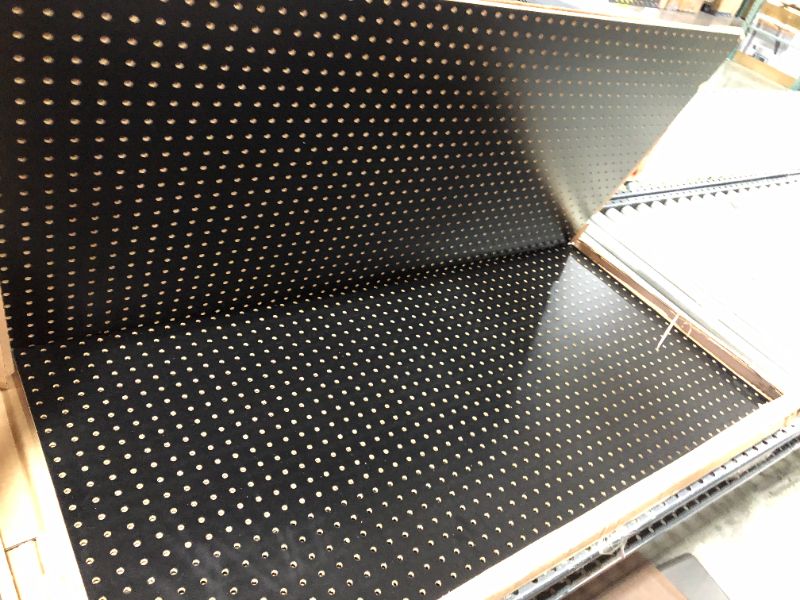 Photo 2 of 4 X 2 FEET PARTICLE BOARD PEGBOARD, 2 PACK