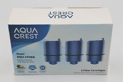 Photo 1 of AQUACREST 3 FILTER CARTRIDGES CF08A
