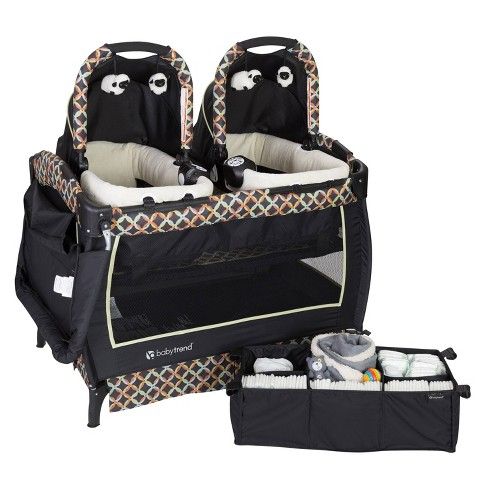 Photo 1 of Baby Trend Circle Tech Twins Nursery Center Playard