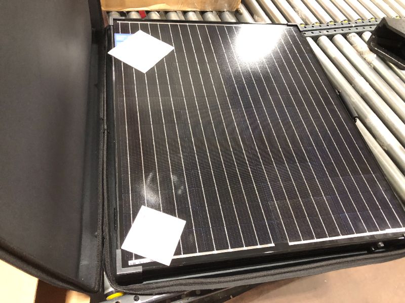 Photo 3 of RENOGY, RNG-KIT-STCS200D-VOY20-US, 200 WATT 12 VOLT MONOCRYSTALLINE FOLDABLE SOLAR SUITCASE