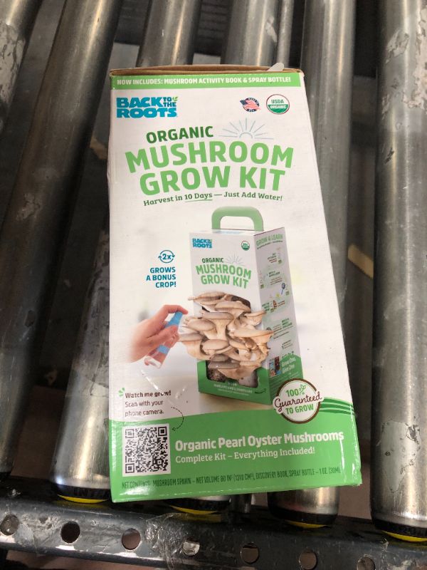 Photo 1 of Back to the Roots Organic Mushroom Grow Kit

