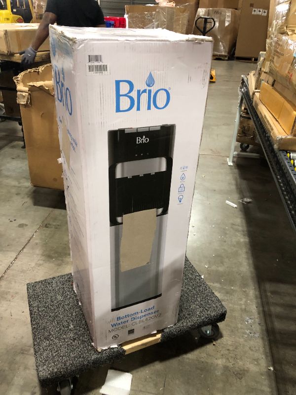 Photo 7 of Brio Bottom Loading Water Cooler Water Dispenser – Essential Series - 3 Temperature Settings - Hot, Cold & Cool Water - UL/Energy Star Approved
