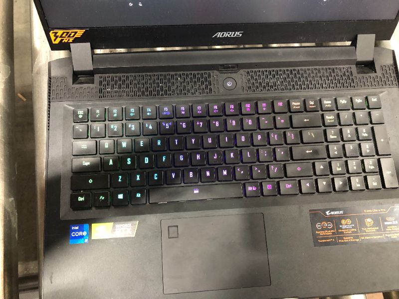 Photo 9 of GIGABYTE AORUS 17G YD- 17.3” FHD IPS Anti-Glare 300Hz, Intel Core i7, NVIDIA GeForce RTX 3080 Laptop GPU 8GB GDDR6, 32GB RAM, 512GB SSD, Win10 Home, Gaming Laptop (AORUS 17G YD-73US345SH)
