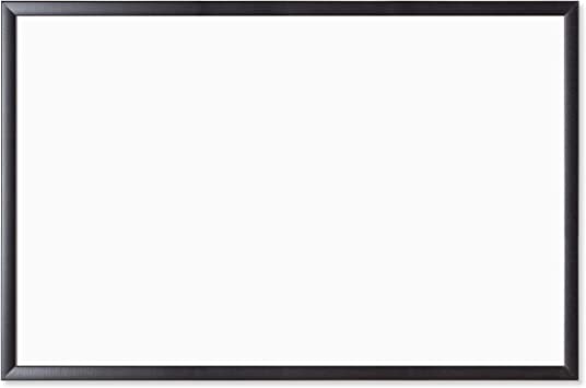 Photo 1 of U Brands Magnetic Dry Erase Board, 23 x 35 Inches, Black Wood Frame (311U00-01)
