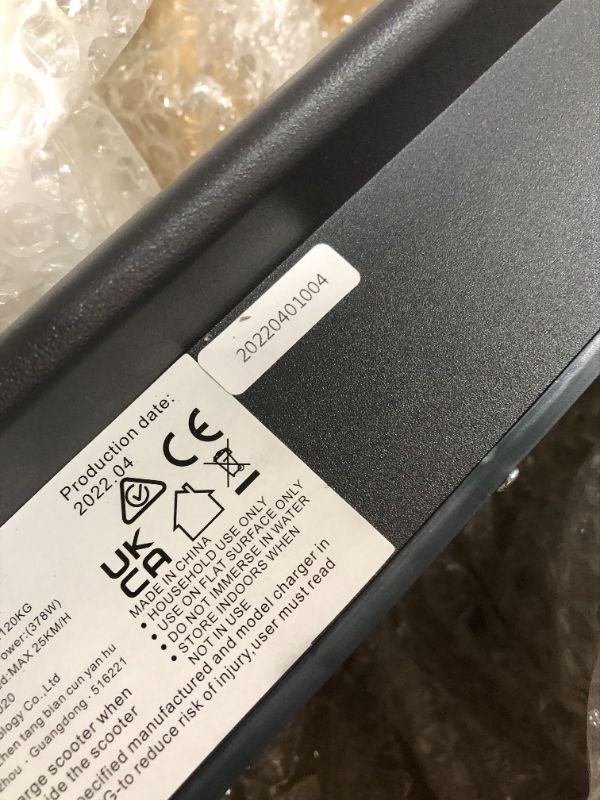 Photo 1 of AovoPro ES80 Electric Scooter - 8.5" Solid Tires,Up to 19 Miles Long-Range and 19 MPH Portable Folding Commuting Scooter for Adults with Double Braking System and App
