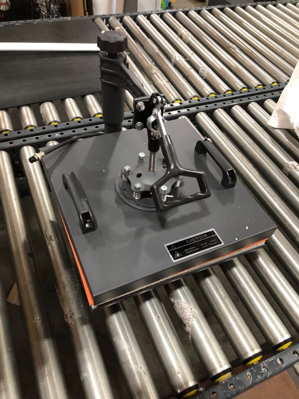 Photo 1 of VEVOR Heat Press Machine, 15x15 Inch, 8 in 1 Combo Swing Away T-Shirt Sublimation Transfer Printer with Teflon Coated, Precise Heat Control, Mug/Cap/Plate Accessories Included, ETL/FCC Listed, Black PARTS ONLY
