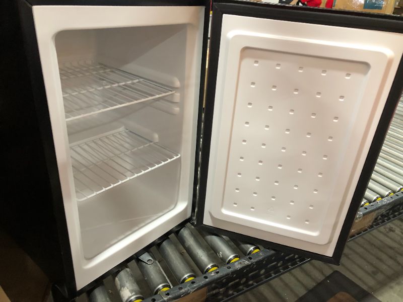 Photo 3 of Whynter 2.1 cu. ft. Upright Freezer with Lock in Stainless Steel