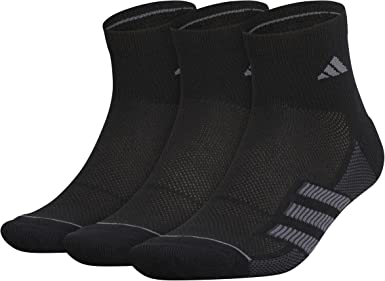 Photo 1 of adidas Men's Climacool Superlite Quarter Socks (3 Pack)
SIZE 6-12