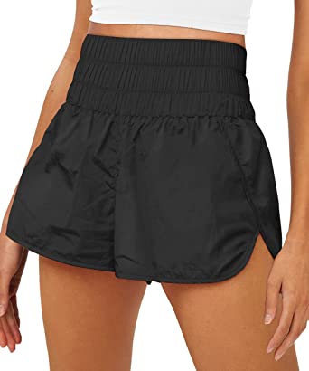 Photo 1 of AUTOMET Womens High Waisted Athletic Shorts Elastic Casual Summer Running Shorts Quick Dry Gym Workout Shorts
SIZE LARGE 