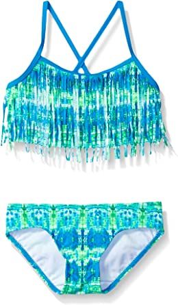 Photo 1 of Kanu Surf Girls' Kelly Beach Sport Fringe 2-Piece Bikini Swimsuit
SIZE 8 