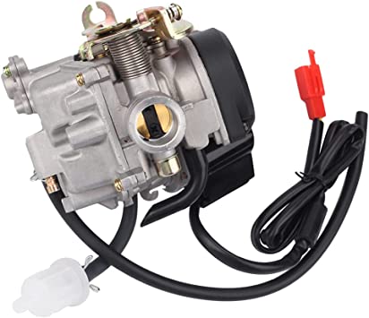 Photo 1 of Breynet 18MM GY6 49CC 50CC Carburetor Compatible With GY6 49CC Scooter Parts GY6 50CC Scooter Moped Accessories 139QMB QMB139 Dirt Bike GY6 Engine Parts PD20J
