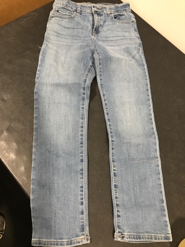 Photo 2 of Boys Basic Straight Stretch Jeans
