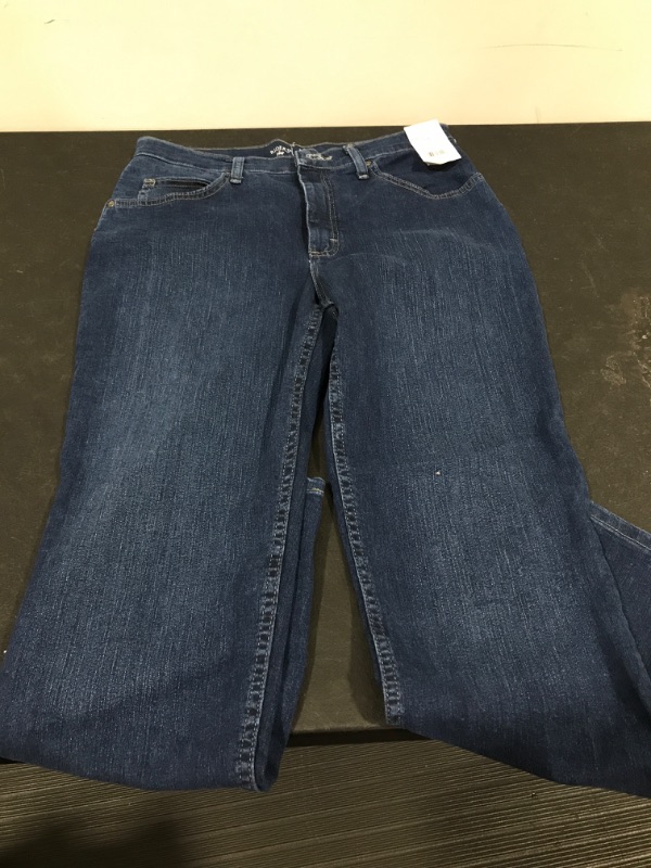 Photo 2 of Riders by Lee Indigo Women's Classic-Fit Straight-Leg Jean
12 PETITE