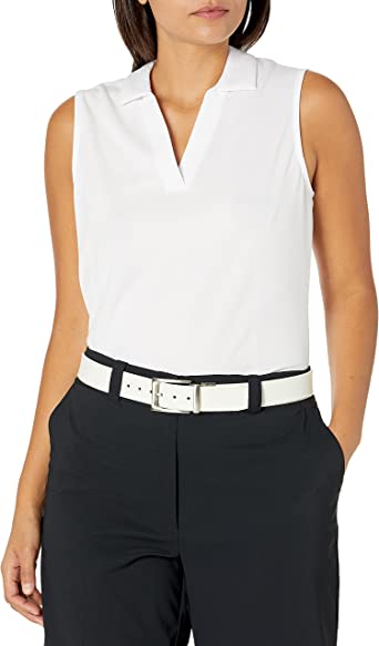 Photo 1 of PGA TOUR Women's Airflux Sleeveless Golf Polo Shirt (Size X-Small-Xx-Large)
SIZE LARGE 