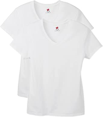 Photo 1 of Hanes Women’s Perfect-T Short Sleeve V-Neck T-Shirt (2-pack)
X LARGE 