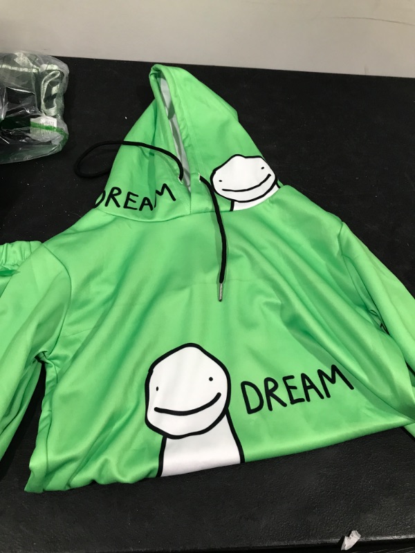 Photo 1 of DREAM LIME GREEN HOODIE 
SIZE M 