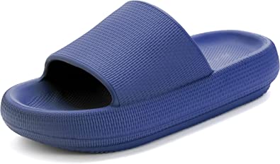 Photo 1 of BRONAX Cloud Slides for Women and Men | Shower Slippers Bathroom Sandals | Extremely Comfy | Cushioned Thick Sole
SIZE 4 