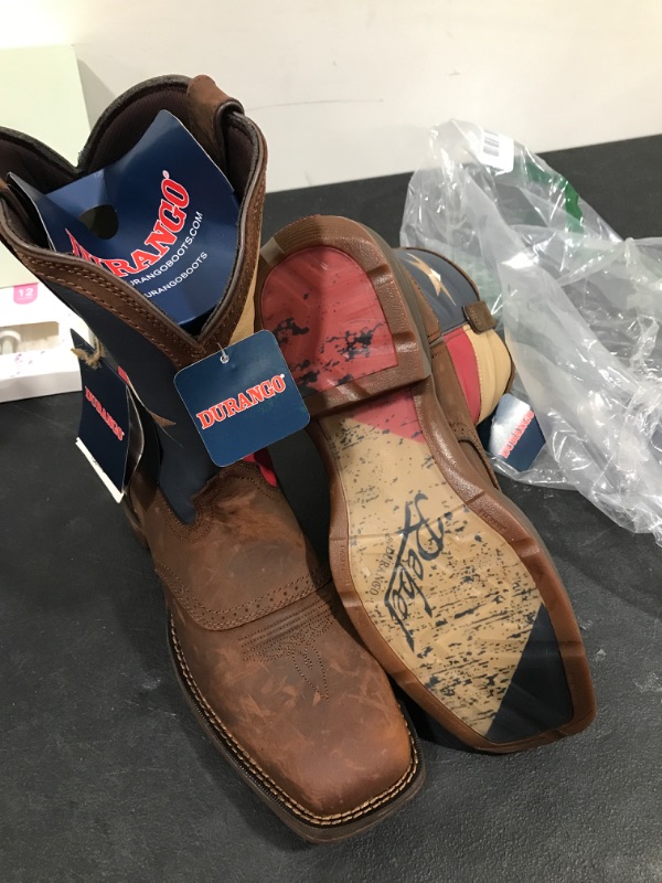Photo 1 of Durango Men's Men's 11 Inch Flag Pull-On DB4446 Western Boot
SIZE 12 