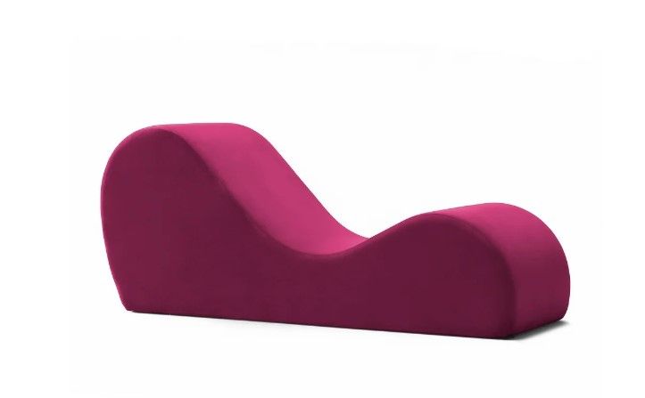 Photo 1 of Avana Yoga Chaise Lounge Chair - Red
