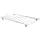 Photo 1 of 39'' / Twin Size White Metal Roll Out Trundle Bed Frame For Day Beds