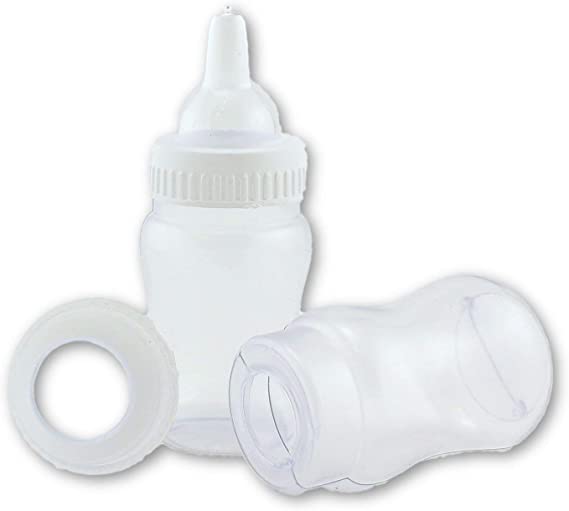 Photo 1 of Baby Bottle, 4.25" Tall, Pack of 24, Party Favor.
