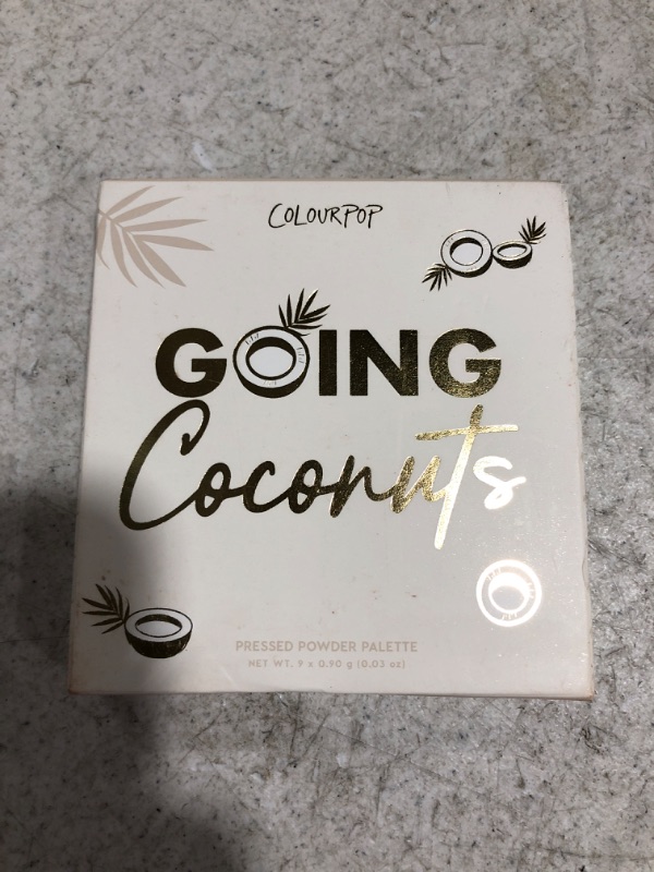 Photo 3 of Colourpop Going Coconuts Pressed Powder Eyeshadow Palette
