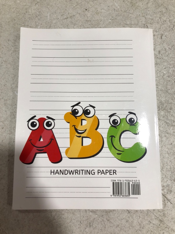 Photo 3 of Kindergarten Writing Paper With Lines For ABC Kids: 120 Blank Handwriting Practice Paper with Dotted Lines Kindergarten Workbook - Spot Handwriting Workbook
