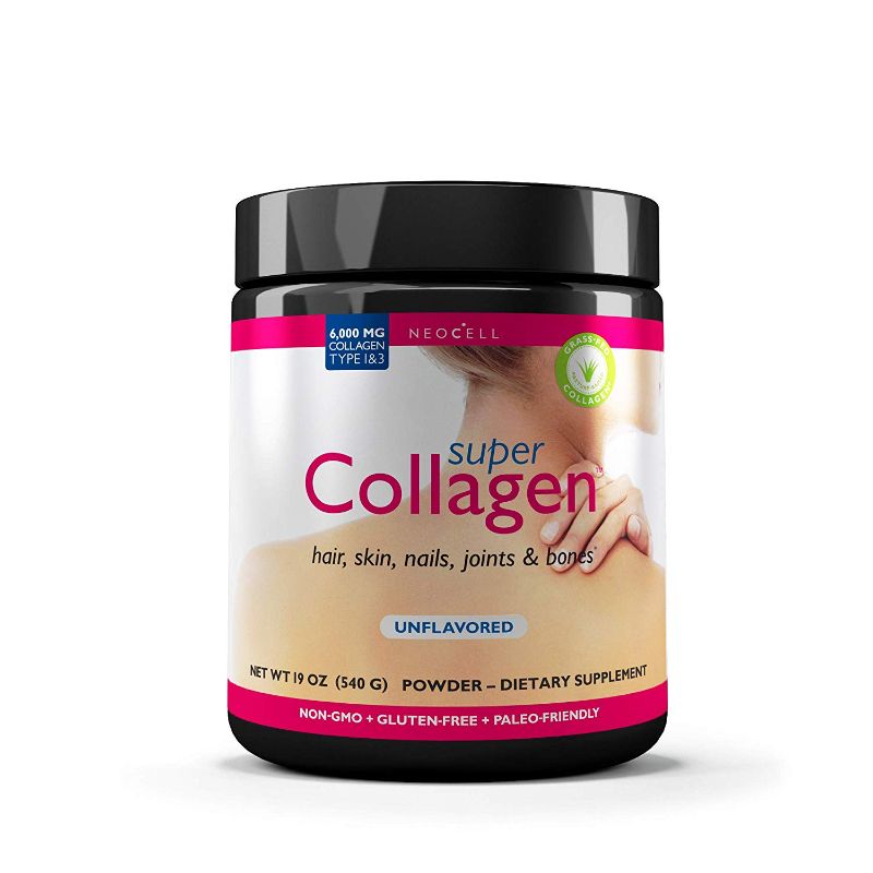 Photo 1 of Neocell Super Collagen Unflavored Dietary Supplement Powder, 19 Oz. BB 08/2022.
