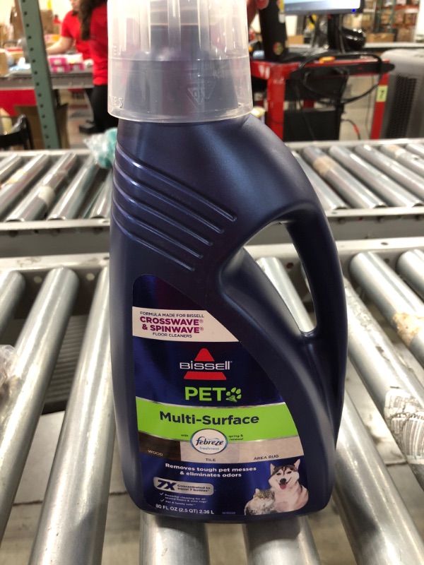 Photo 3 of BISSELL Multi-Surface Pet Formula with Febreze Freshness for Crosswave (80 oz), 2295L
