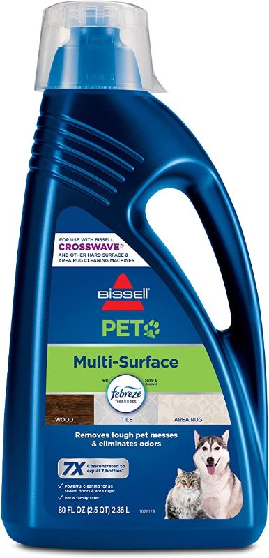 Photo 1 of BISSELL Multi-Surface Pet Formula with Febreze Freshness for Crosswave (80 oz), 2295L
