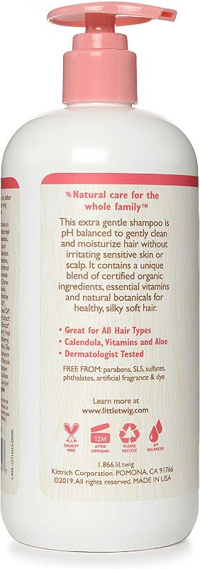 Photo 2 of Little Twig Shampoo, Natural Plant Derived Formula, Berry Pomegranate, 17 fl oz.
