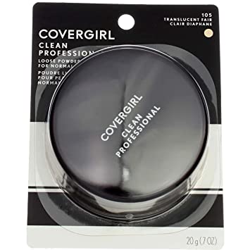 Photo 1 of COVERGIRL Professional Loose Finishing Powder, Translucent Fair, 0.7 Ounce (packaging may vary)
