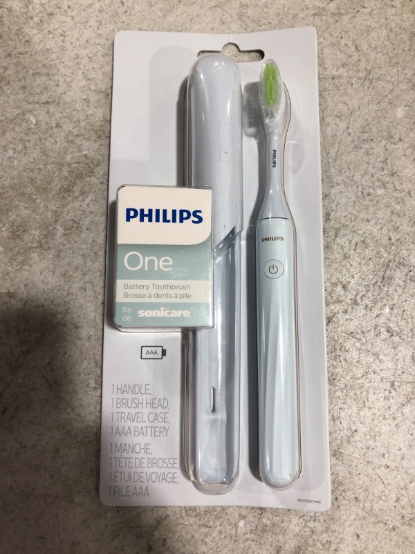 Photo 2 of Philips Sonicare Philips One by Sonicare Battery Toothbrush, Blue
