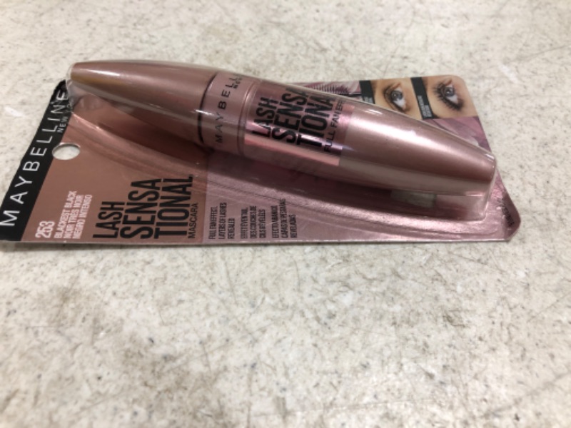 Photo 3 of Maybelline New York Lash Sensational Mascara, Blackest Black 0.32 oz. 
