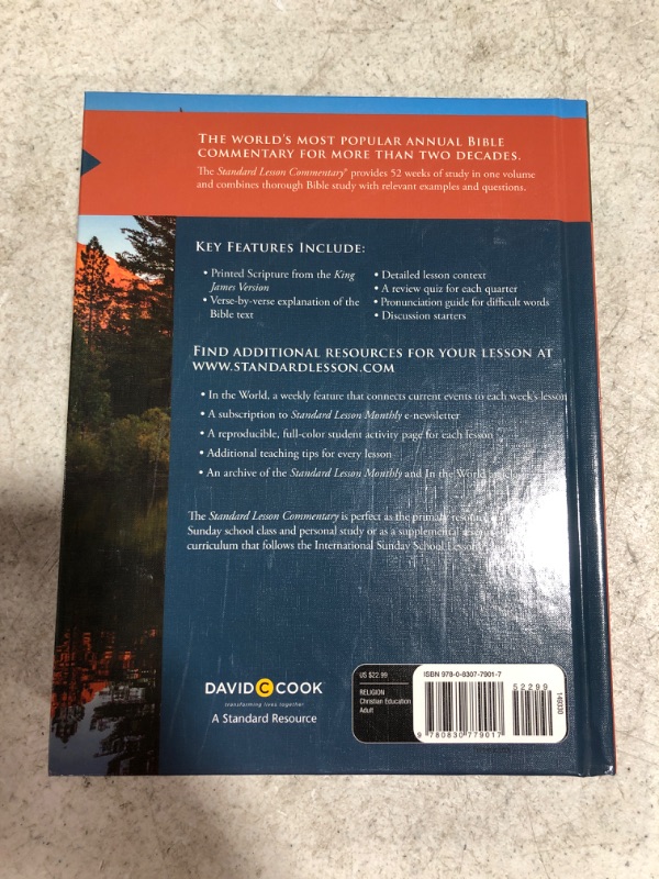 Photo 3 of KJV Standard Lesson Commentary® Casebound Edition 2020-2021 Hardcover – June 1, 2020
