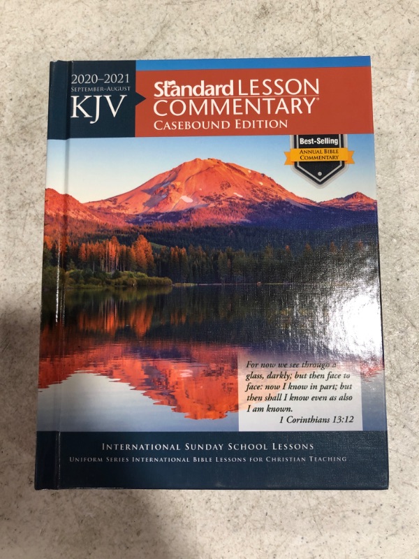 Photo 2 of KJV Standard Lesson Commentary® Casebound Edition 2020-2021 Hardcover – June 1, 2020
