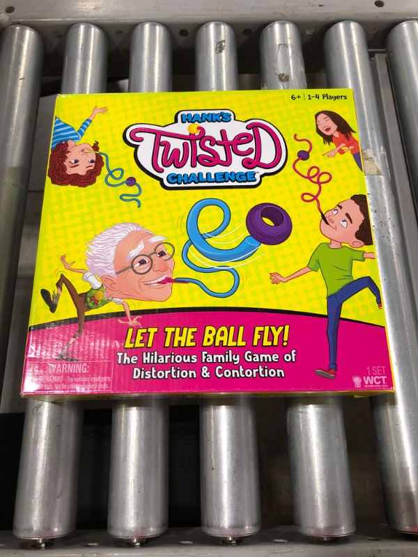 Photo 1 of Hank's Twisted Challenge Family Fun Game – Bend and Twist, Get The Ball Through The Maze to Win!
