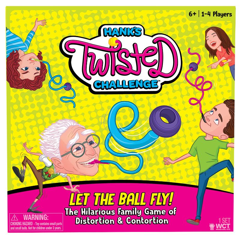 Photo 1 of Hank's Twisted Challenge Family Fun Game – Bend and Twist, Get The Ball Through The Maze to Win!
