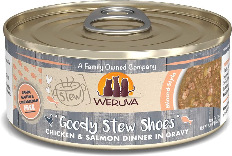 Photo 1 of 5.5 Ounce (Pack of 8) Weruva Classic Cat Stews! Grain-Free Natural Wet Cat Food Cans BB 10 2022