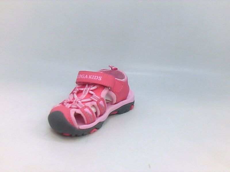 Photo 1 of Dadawen Little Girls Sandals, Hot Pink, Unknown Size. **See last photo for refence**