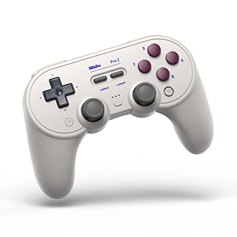 Photo 1 of 8Bitdo Pro 2 Bluetooth Controller for Switch/Switch OLED, PC, macOS, Android, Steam & Raspberry Pi (G Classic Edition) - Nintendo Switch
