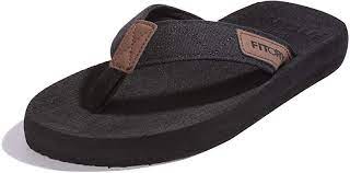 Photo 1 of FITORY Men's Flip-Flops, Thongs Sandals Comfort Slippers for Beach Size 12