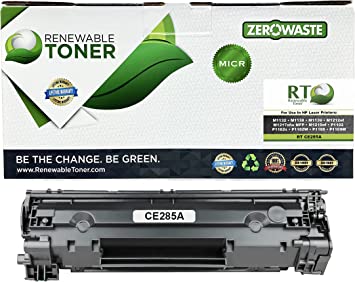 Photo 1 of Renewable Toner Compatible MICR Toner Cartridge Replacement for HP 85A CE285A Laser Printers M1132 MFP M1136 MFP M1212 MFP M1217 MFP P1102 P1104 P1106 P1107 P1108 P1109
