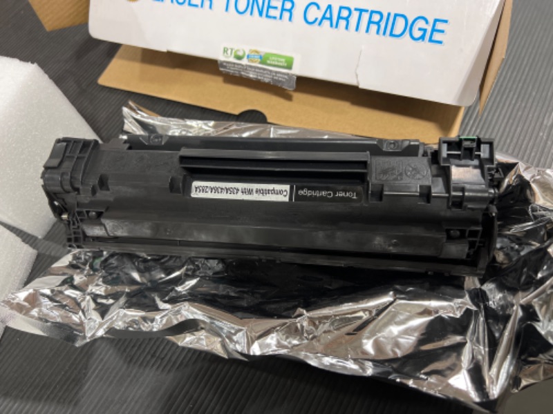 Photo 2 of Renewable Toner Compatible MICR Toner Cartridge Replacement for HP 85A CE285A Laser Printers M1132 MFP M1136 MFP M1212 MFP M1217 MFP P1102 P1104 P1106 P1107 P1108 P1109
